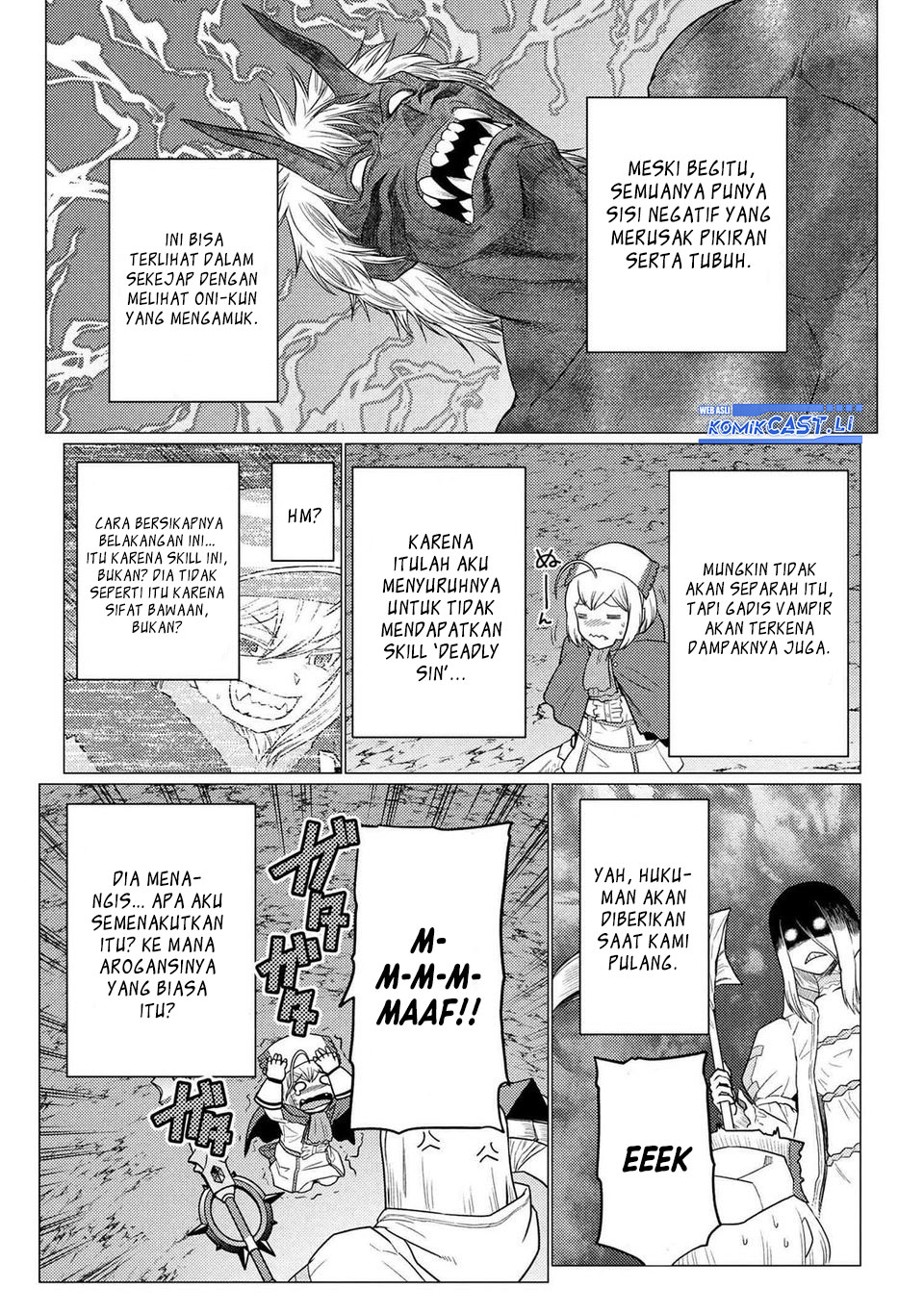 Kumo desu ga, Nani Ka? Chapter 74.1 Gambar 10